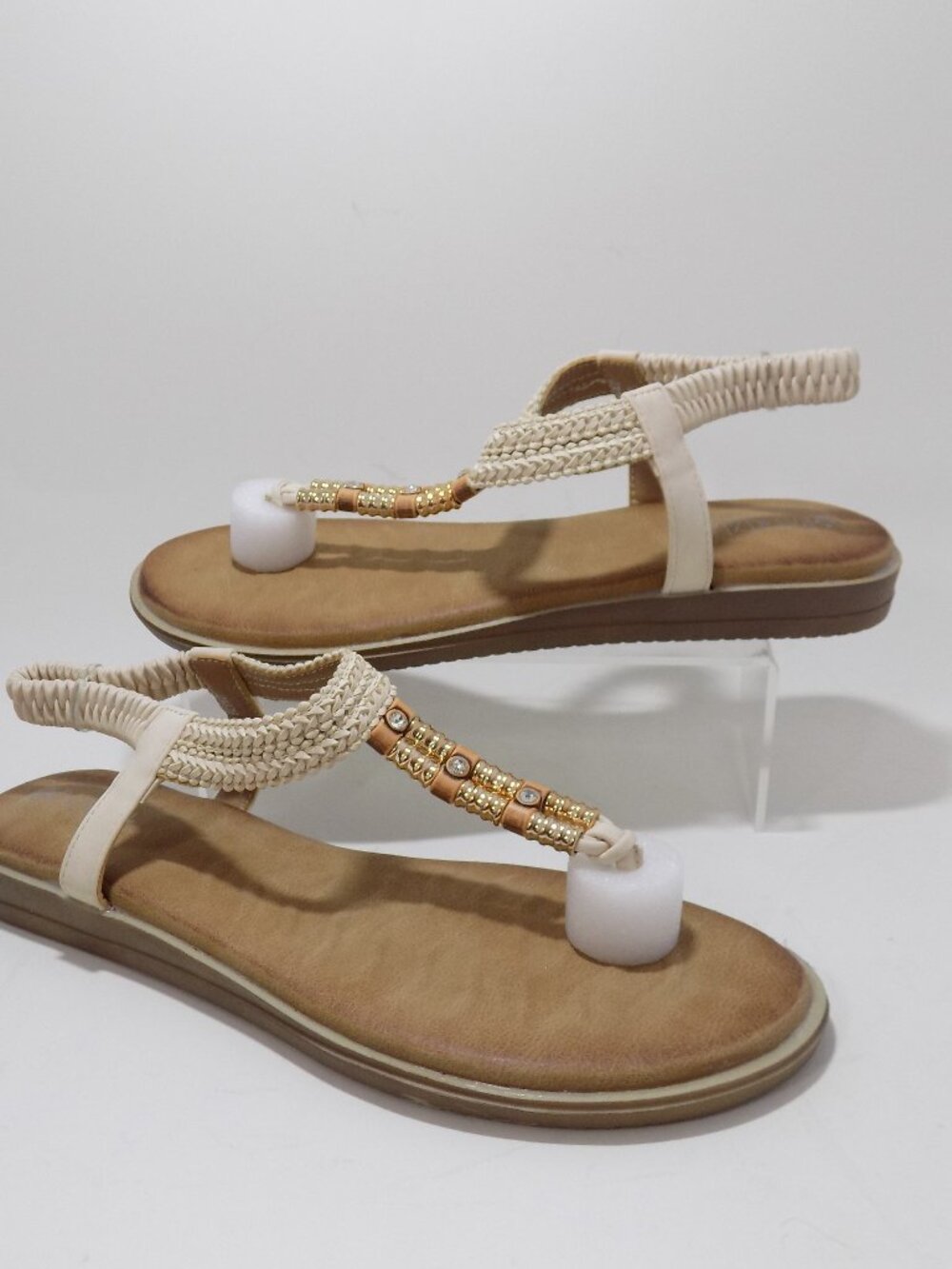 Patrizia Shyla Thong Beaded Sandals- Women's Size 10.5 - Brand New